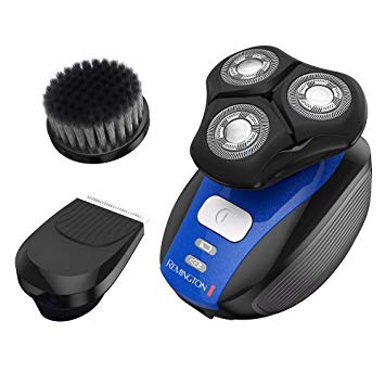 Remington XR1400 Verso Wet & Dry Men's Shaver & Trimmer Grooming Kit, Men's Electric Razor, Facial Cleaning Brush, Beard Trimmer