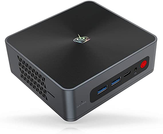 Beelink Mini PC SEi Windows 10 Pro,8th Gen Intel i5-8259U (Up to 3.8 GHz) 16GB DDR4 512GB NVMe SSD, Iris Plus Graphics 655,57W high performance Mini Desktop Computer Offiice WiFi 6,Bt5.0