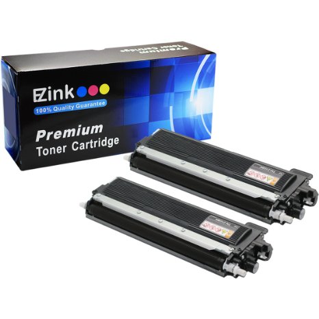 E-Z Ink (TM) Compatible Toner Cartridge Replacement For Brother TN210 Black (2 Pack)