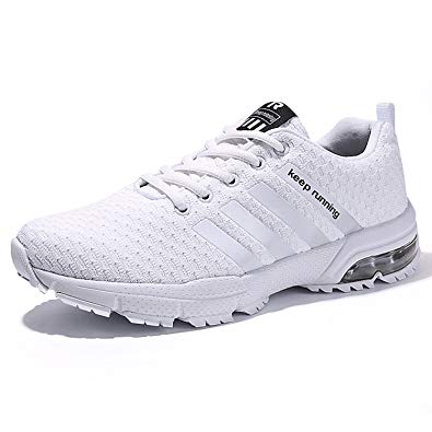 Kuako Men Women Running Shoes Air Trainers Fitness Casual Sports Walk Gym Jogging Athletic Sneakers