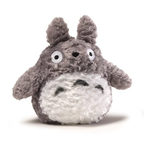 GUND Fluffy Totoro Plush, 6 inches