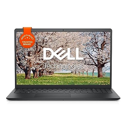 Dell Inspiron 3530 13th Gen Laptop, Intel Core i5-1335U/8GB/512GB SSD/15.6" (39.62cms) 120Hz Refresh Rate on a FHD IPS Display Comfortview/Win 11 MSO'21 McAfee 15 Month/Carbon Black/1.62kg