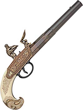 Denix 18th Century Russian Pistol - Non-Firing Replica