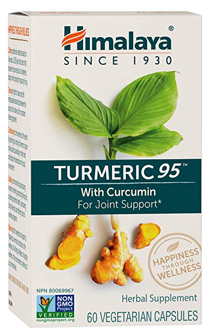 Himalaya Organic Turmeric Curcumin, 60 Vegetarian Capsules