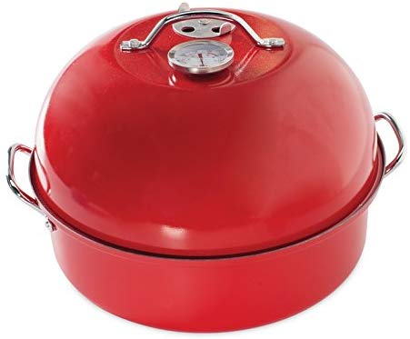 Nordic Ware 36556 Stovetop Kettle Smoker, One, Red
