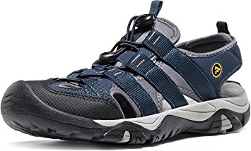 Atika Men's Sports Sandals Trail Outdoor Water Shoes 3Layer Toecap M106/M107