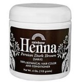 Rainbow Research - Henna Persian Dark Brown Hair Color - 4 Oz 2 pack