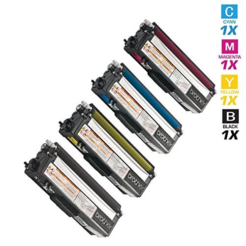 AZ Supplies Remanufactured Toner Cartridge Replacement for Brother TN315  BlackCyanMagentaYellow  4-Pack