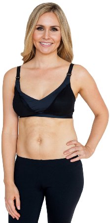 Simple Wishes Supermom All-in-One Nursing and Pumping Bra, Black, M-36/38 (A-C)