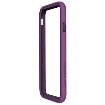 iPhone 6s Case Purple RhinoShield CrashGuard Bumper 11 Ft Drop Tested No Bulk EggDrop Technology Thin Lightweight Protection Includes Back Transparent Skin Also fits iPhone 6