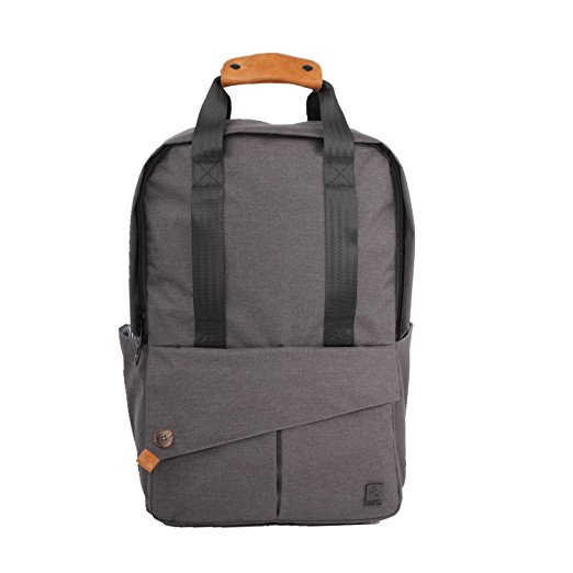 ALLCAMP Canvas laptop Backpack MEN notebook Bag Fits Most 15 inch outdoor