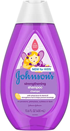 Johnson's Strengthening Tear-Free Kids' Shampoo, 13.6 Fl Oz