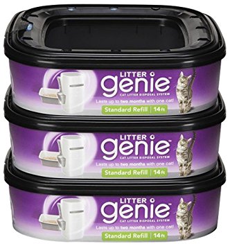 Litter Genie Ultimate Cat Litter Odor Control Refill - Pack of 3