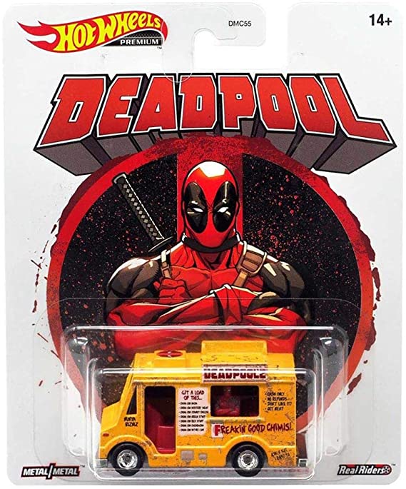 Hot Wheels Deadpool Chimichanga 164 Scale Vehicle