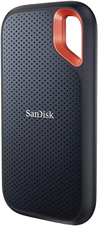 SanDisk 1TB Extreme Portable SSD - Up to 1050MB/s - USB-C, USB 3.2 Gen 2 - External Solid State Drive - SDSSDE61-1T00-G25