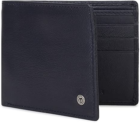 TITAN Geniune Leather Bifold RFID Wallets for Guys
