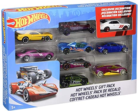 Hot Wheels 9-Car Gift Pack (Styles May Vary), Multicolor (X6999)