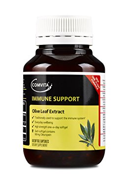 Comvita Olive Leaf Extract, Natural Cardiovascular Support, High Strength Capsules, Health Supplement (60 Capsules)