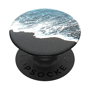 PopSockets Holder/Mount for Smartphones & Tablets - Black Sand Beach
