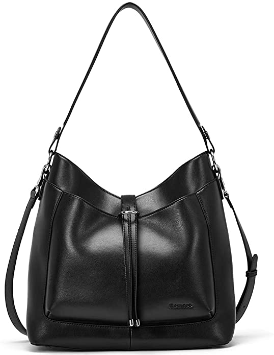 Women Genuine Leather Handbags for Women Designer Casual Tote Purses Shoulder Bag