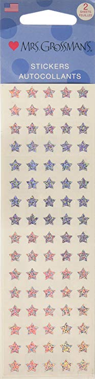 Mrs Grossman Stickers-Micro Stars