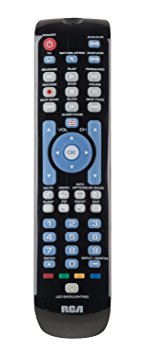 RCA 4 Device Remote Control - Black - CRCRN04GR