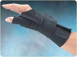 Comfort Cool Wrist & Thumb CMC Restriction Splint Size: Left L 8"-9" (20-23 cm) - Model 55049403