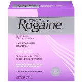 Rogaine for Women Hair Regrowth Treatment 2 Ounce 3 Count