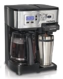 Hamilton Beach Single Serve Coffee Brewer and Full Pot Coffee Maker FlexBrew 49983A
