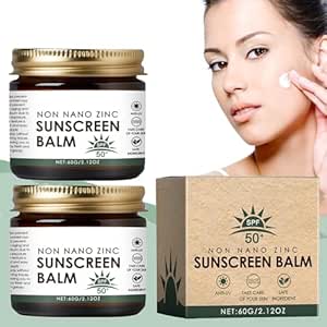 Beef Tallow and Zinc Sun Balm - 2Pcs x 2.12 oz