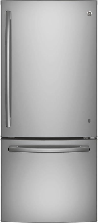 GE® ENERGY STAR® 21.0 Cu. Ft. Bottom-Freezer Refrigerator