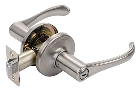 Dynasty Hardware VAI-30-US15 Vail Lever Privacy Set, Satin Nickel