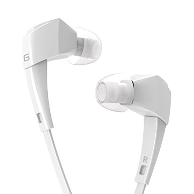 G-Cord (TM) Premium Hi-Fi Wired Headphones with Remote Control and Mic for Apple Android and Windows Devices