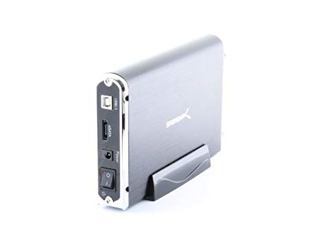 Sabrent SATA/SATA II to USB 2.0/eSATA Aluminum Hard Drive Enclosure (EC-ESU4K)