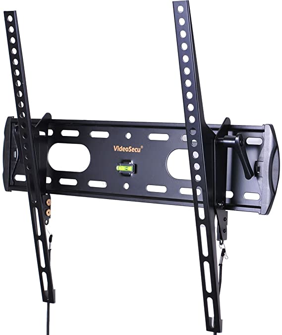 VideoSecu TV Wall Mount Tilt Low Profile Ultra Slim Television Mount Bracket for Most 26"- 47" LED LCD Plasma TV, Some up to 55" TV with VESA 200x100 to 400x400 1FE