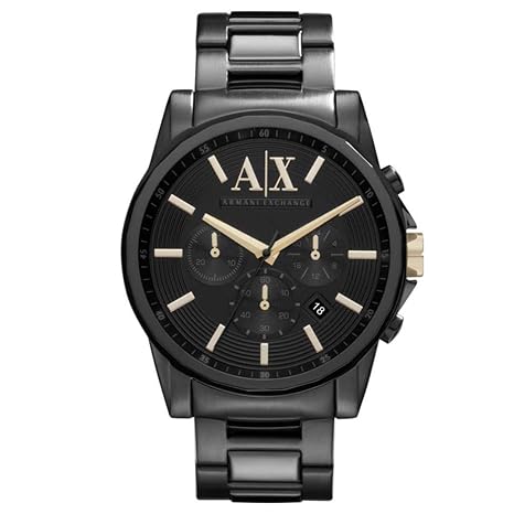 Armani Exchange Outerbanks Analog Black Dial Men's Watch-AX2094