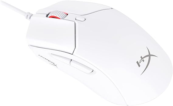 HyperX Pulsefire Haste 2 – Wired Gaming Mouse- Ultra Lightweight, 53g, 8000Hz Polling Rate, Precision Sensor, Hyperflex 2 Cable, Plug and Play – White