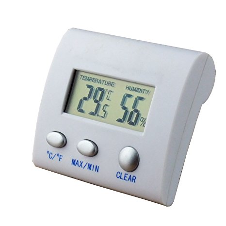 Digital LCD Thermometer Hygrometer Moisture Meter Humidity Tester
