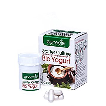 Bulgarian Bio Yogurt Starter Culture - organic, home made - 10 capsules for 20 liters