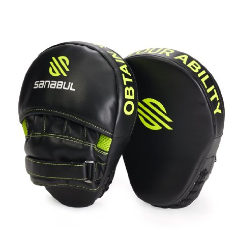 Sanabul Essential Curved Boxing Punching Mitt
