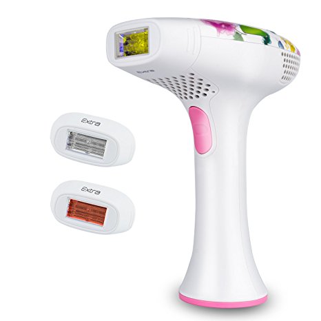 DEESS hair removal beauty kit iLight 2, 3 in 1 speed-up version home use [hair removal, acne clear, skin rejuvenation]
