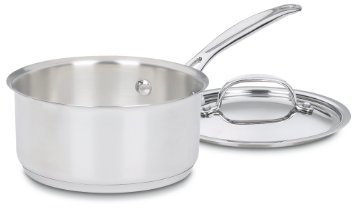 Cuisinart 719-16 Chefs Classic Stainless 1-12-Quart Saucepan with Cover