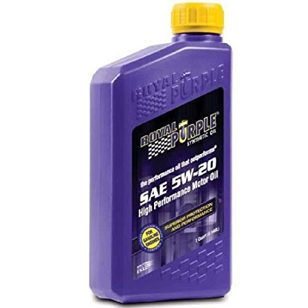 Royal Purple 06520-6PK API-Licensed SAE 5W-20 High Performance Synthetic Motor Oil - 1 qt. (Case of 6)