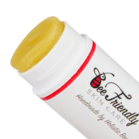 Bee Friendly Skincare Organic Lip Balm Long Lasting Premium Lip Moisturizer 100% All Natural & 72% Organic Ingredients, Maximum Lip Hydration Formula Slim Stick Pocket Fit, .15 oz, 3 Pack