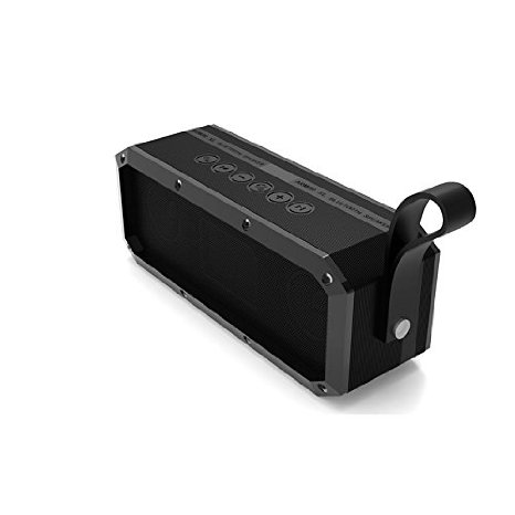 Tmvel Masti XL Portable Powerful Rugged Water ResistantWaterproof Bluetooth 40 Wireless 30 Watts Speaker -  Retail Packaging - Black