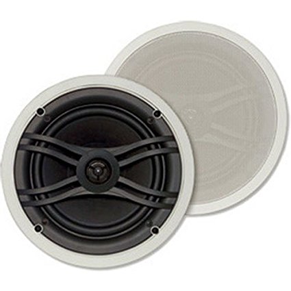 Yamaha NSIW360C 2-Way In-Ceiling Speaker System, White (2 Speakers)