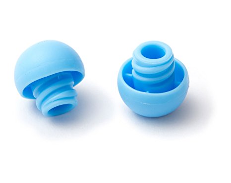 Syringe Caps for Pets fit Slip leur and Lock luer BLUE