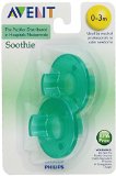Philips Avent Soothie Pacifier Green 0-3 Months 2 Count