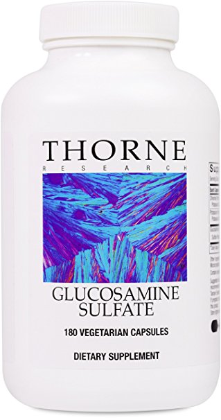 Thorne Research - Glucosamine Sulfate - Dietary Supplement for Joint Support - 180 Capsules