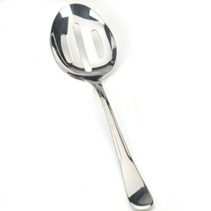 RSVP Monty's Slotted Stainless Steel Serving Spoon